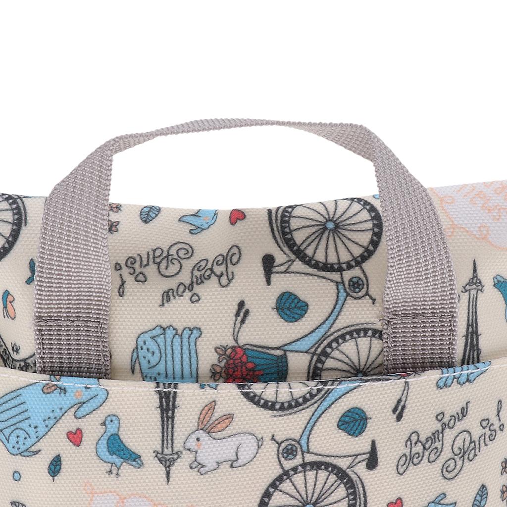 Waterproof Baby Mini Small Wet Dry Nappy Bag Pouch for Nursing Pads Beige Tower