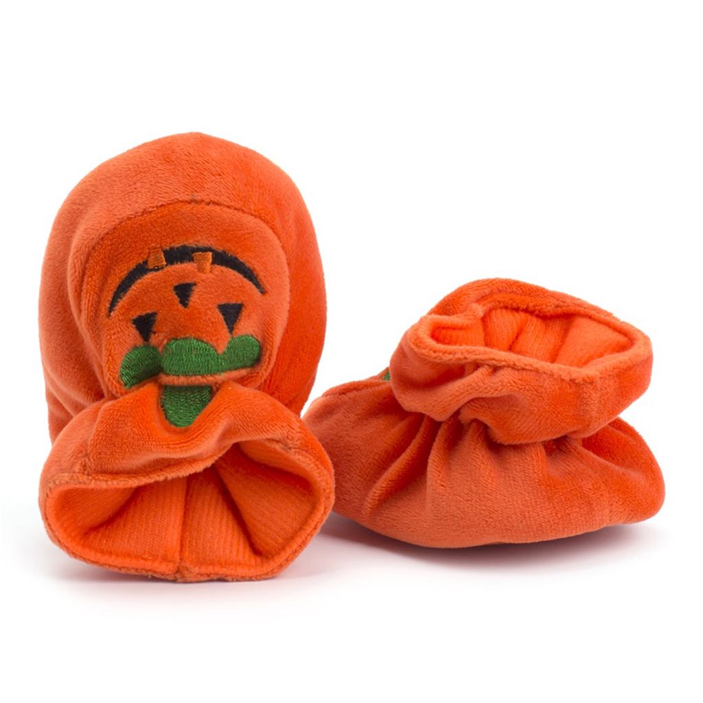 Unisex Baby Kids Halloween Pumpkin Toddler Shoes Baby Shoes  10cm