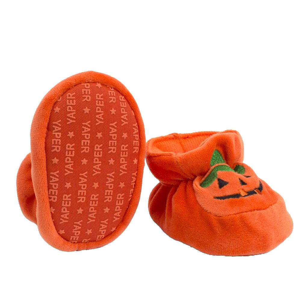 Unisex Baby Kids Halloween Pumpkin Toddler Shoes Baby Shoes  10cm