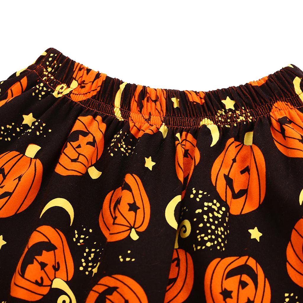 Baby Halloween Costume Tutu Dress Pumpkin Romper Jumpsuit Outfits 4 Years