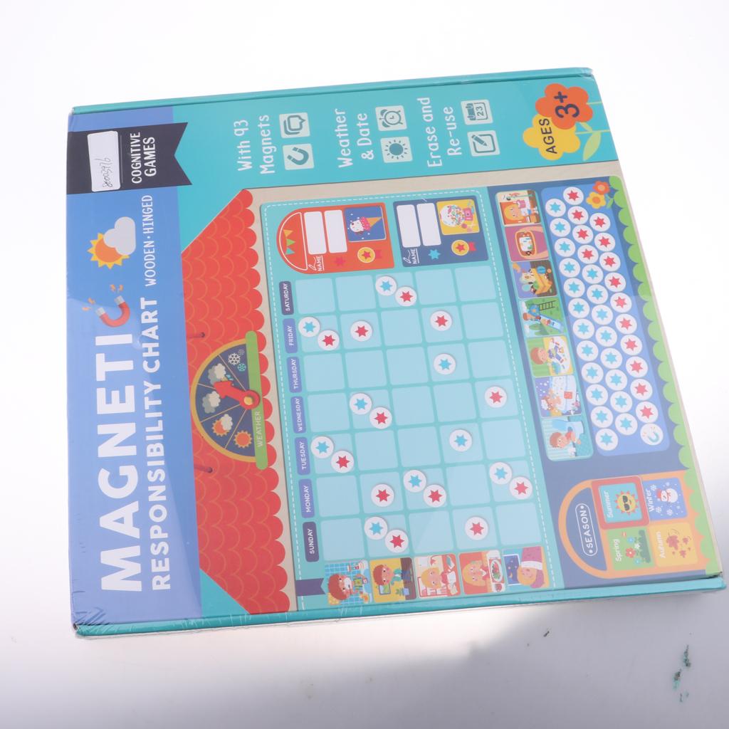Responsibility Magnetic Star Chart Reward Kids Chore Behavior Children Kid