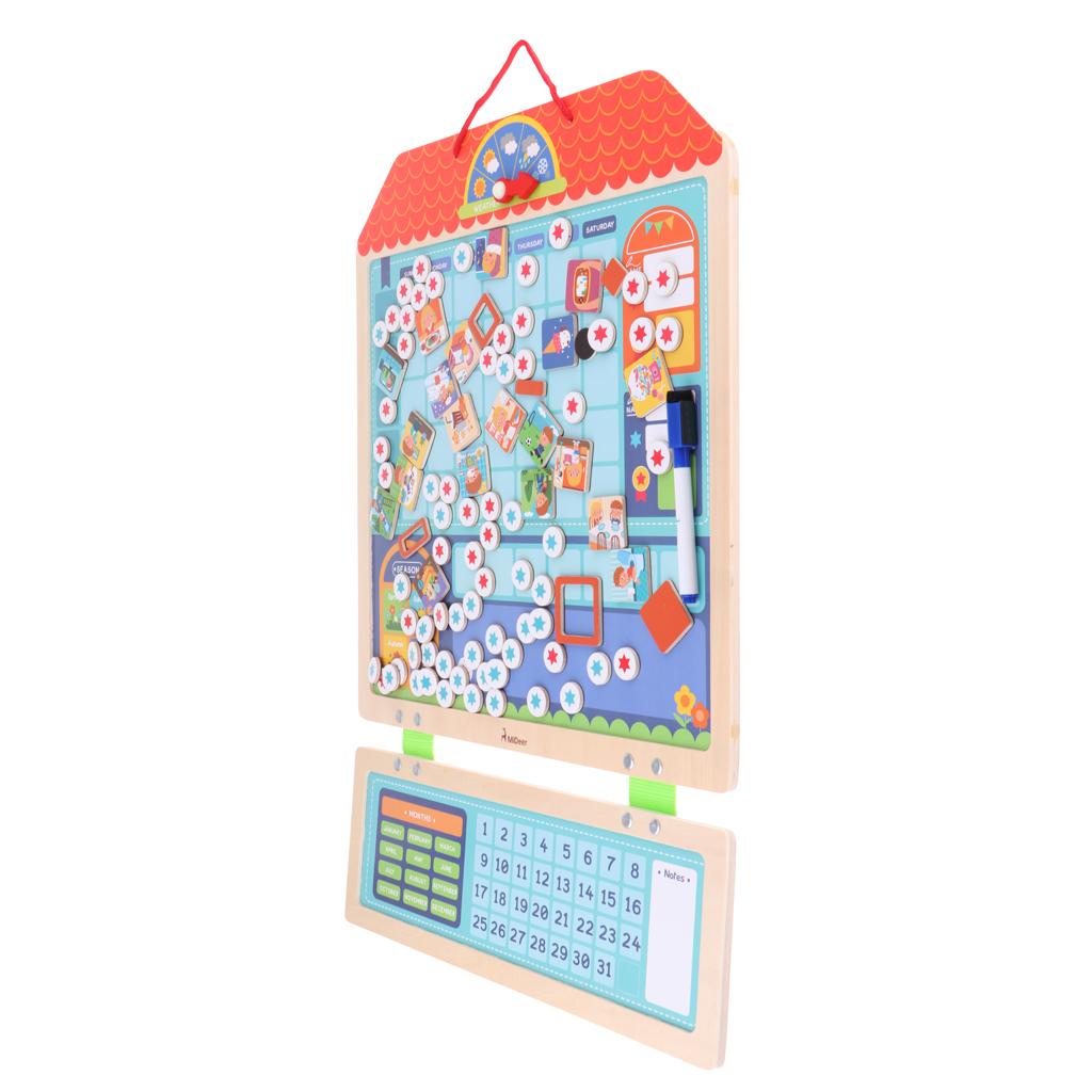 Responsibility Magnetic Star Chart Reward Kids Chore Behavior Children Kid