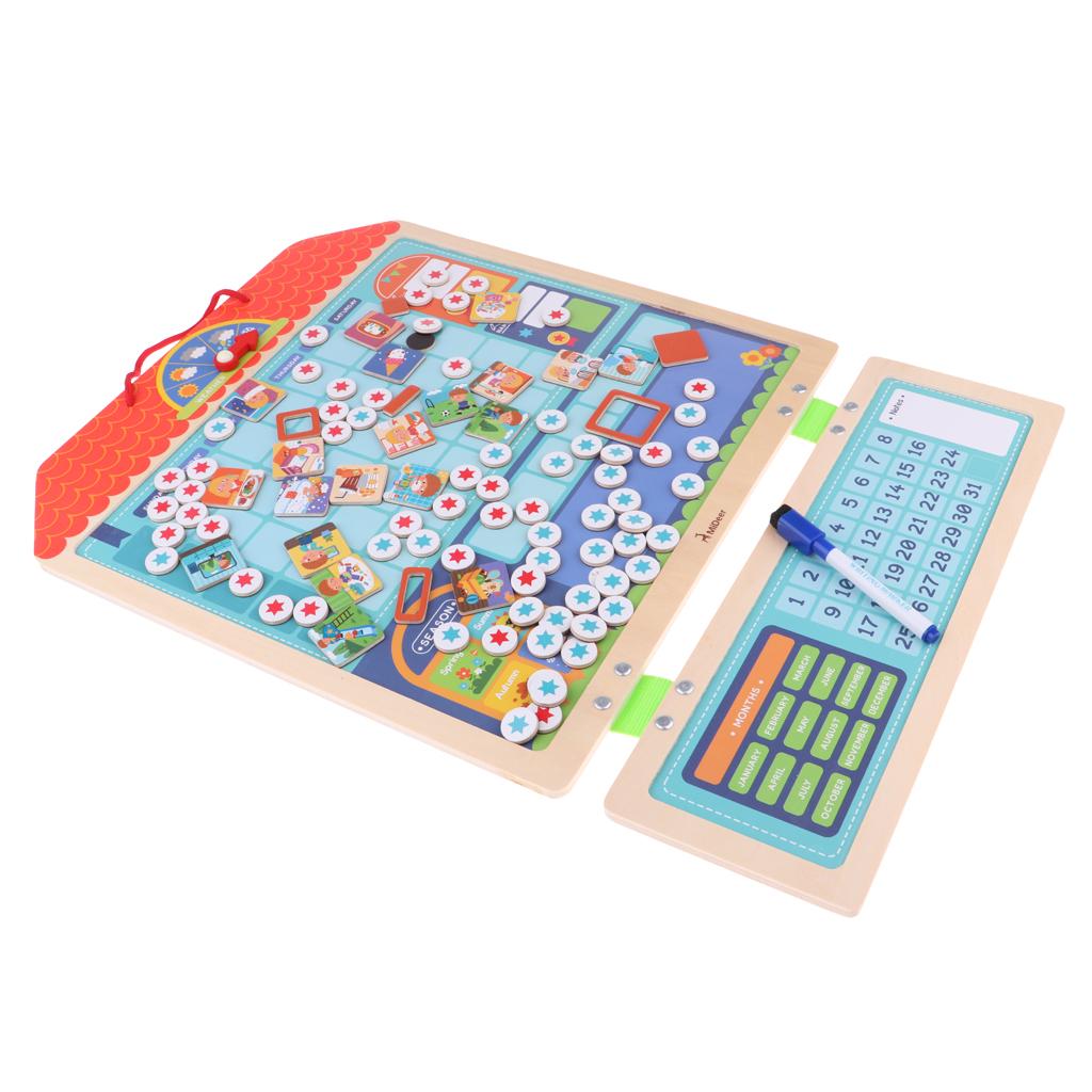 Responsibility Magnetic Star Chart Reward Kids Chore Behavior Children Kid
