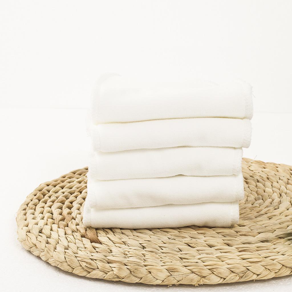 Bamboo Fiber Insert Liners Reusable for Cloth Diaper Changing Pad 10Pcs