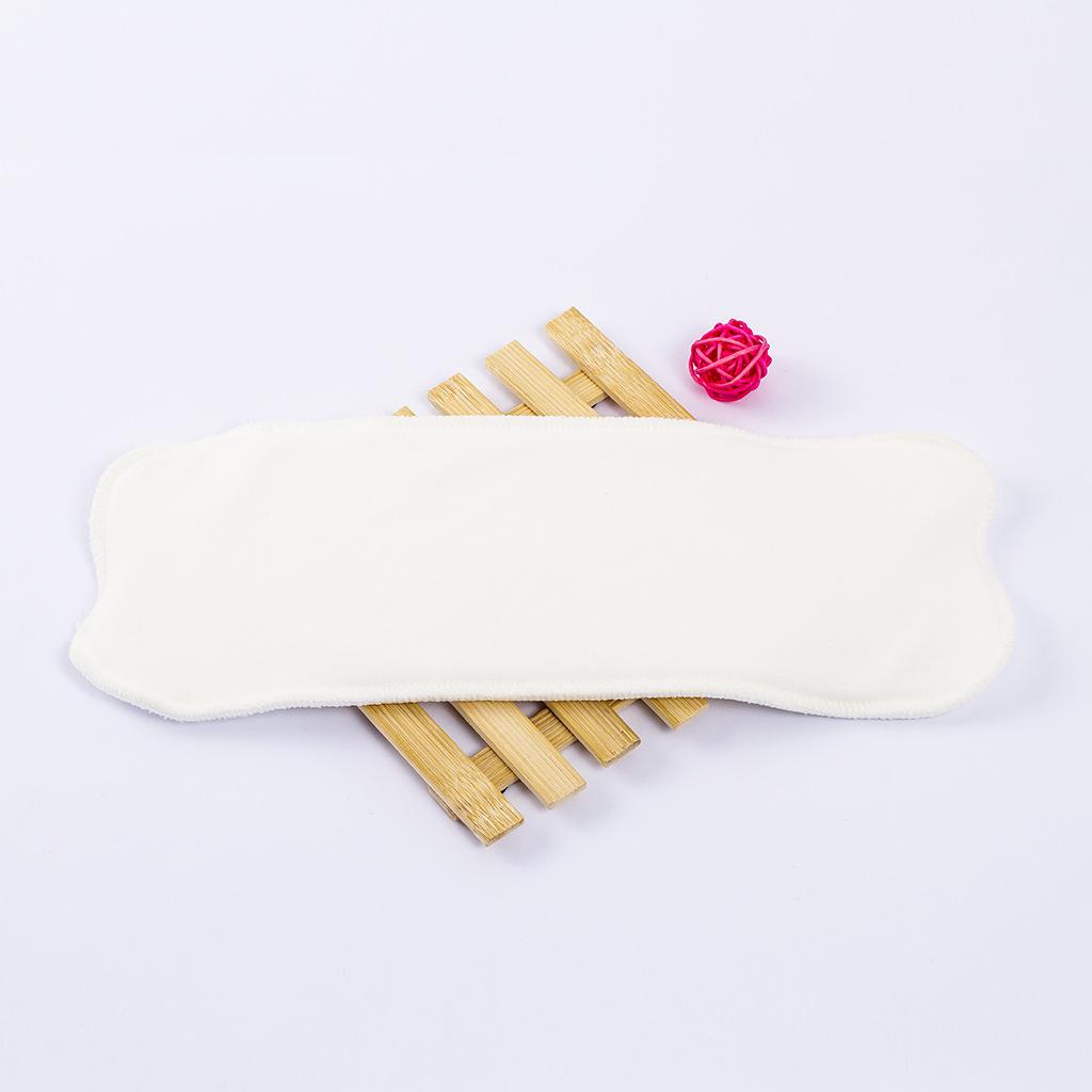 Bamboo Fiber Insert Liners Reusable for Cloth Diaper Changing Pad 10Pcs