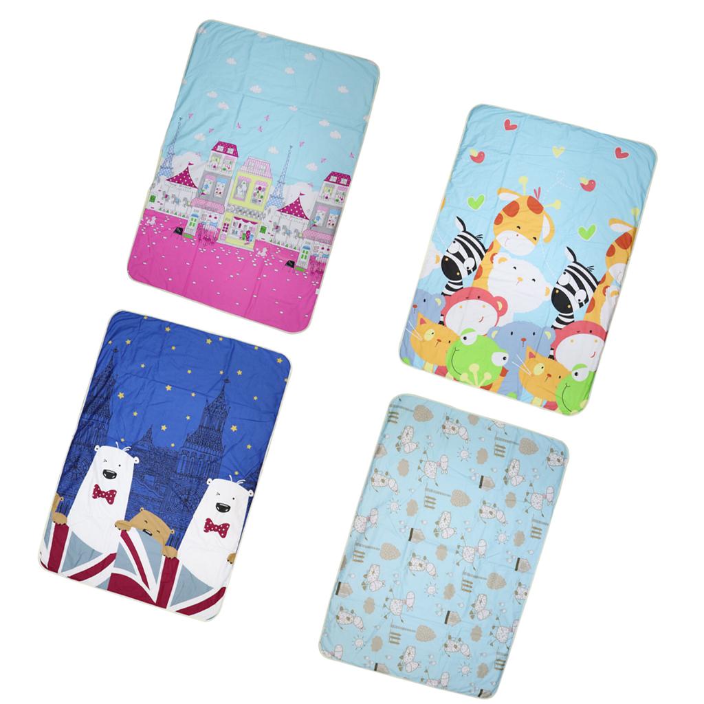 Baby Reusable Bed Waterproof Pad Bed Wetting Pads Washable Bear