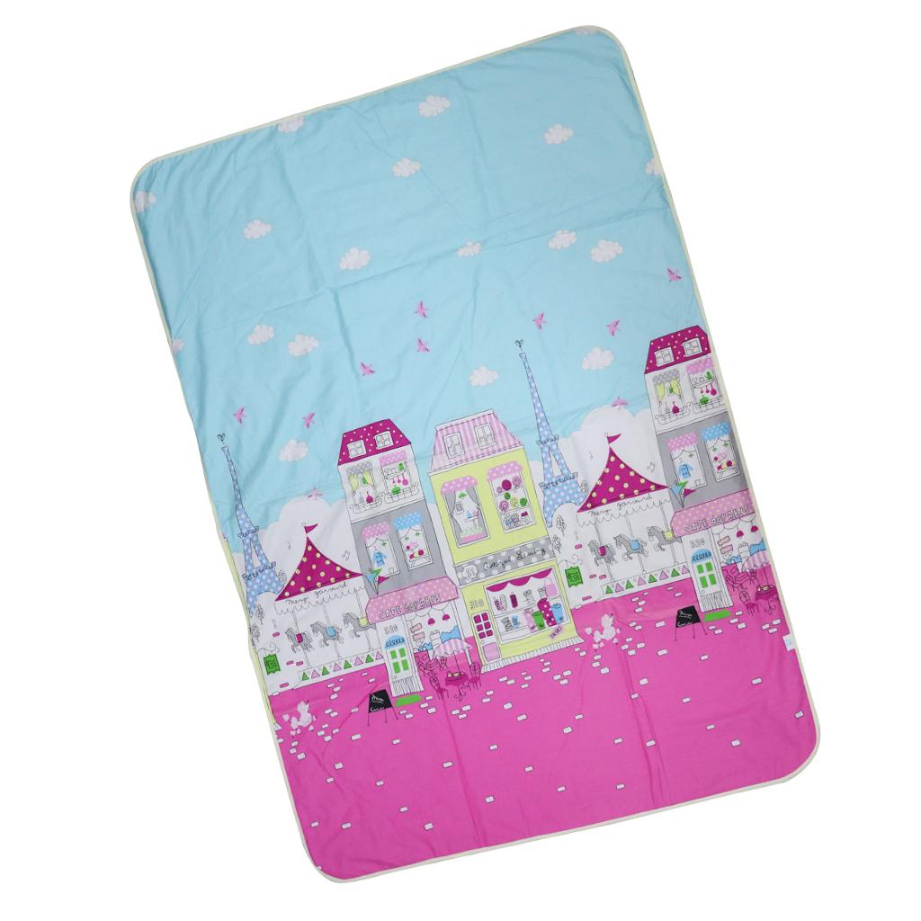 Baby Reusable Bed Waterproof Pad Bed Wetting Pads Washable Castle