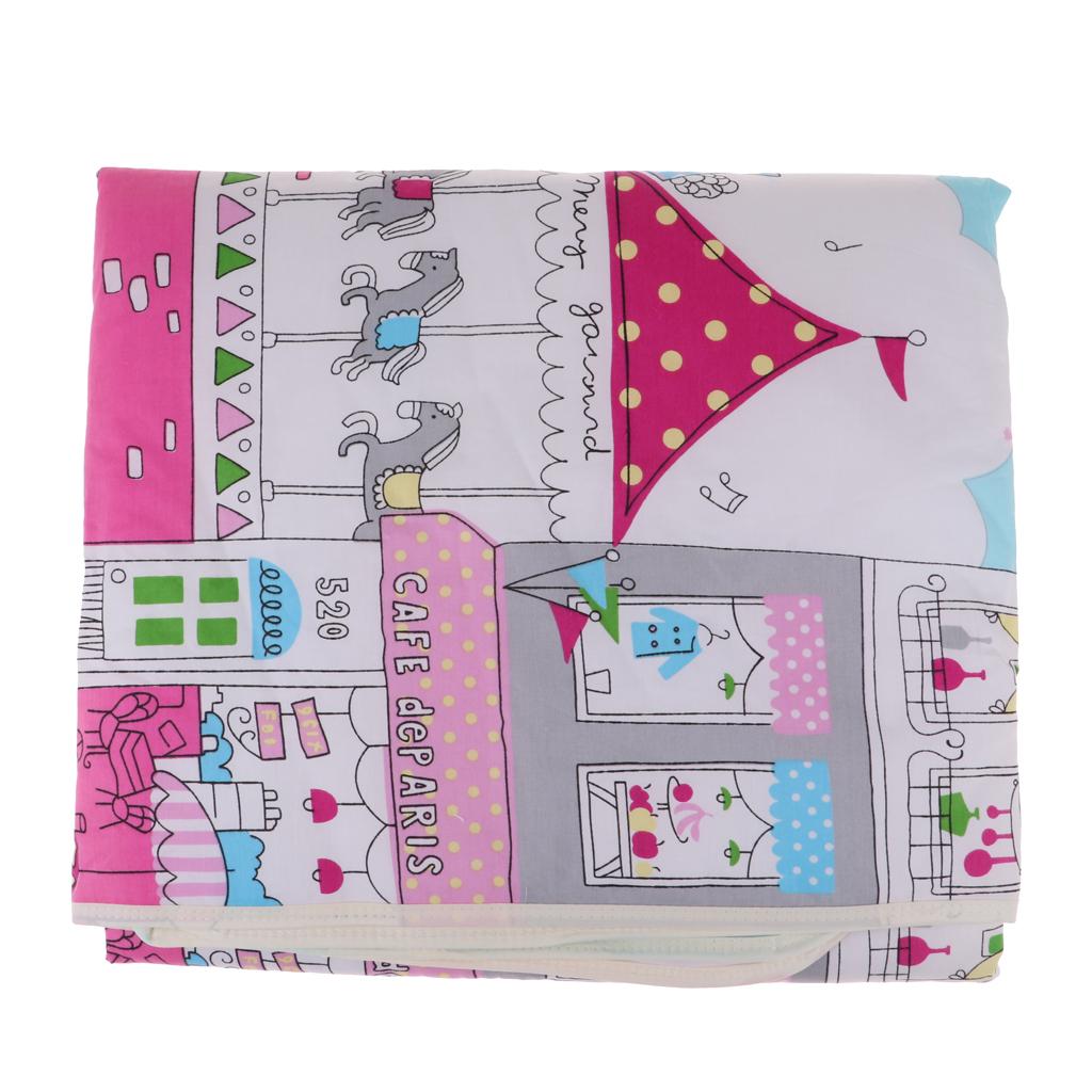 Baby Reusable Bed Waterproof Pad Bed Wetting Pads Washable Castle
