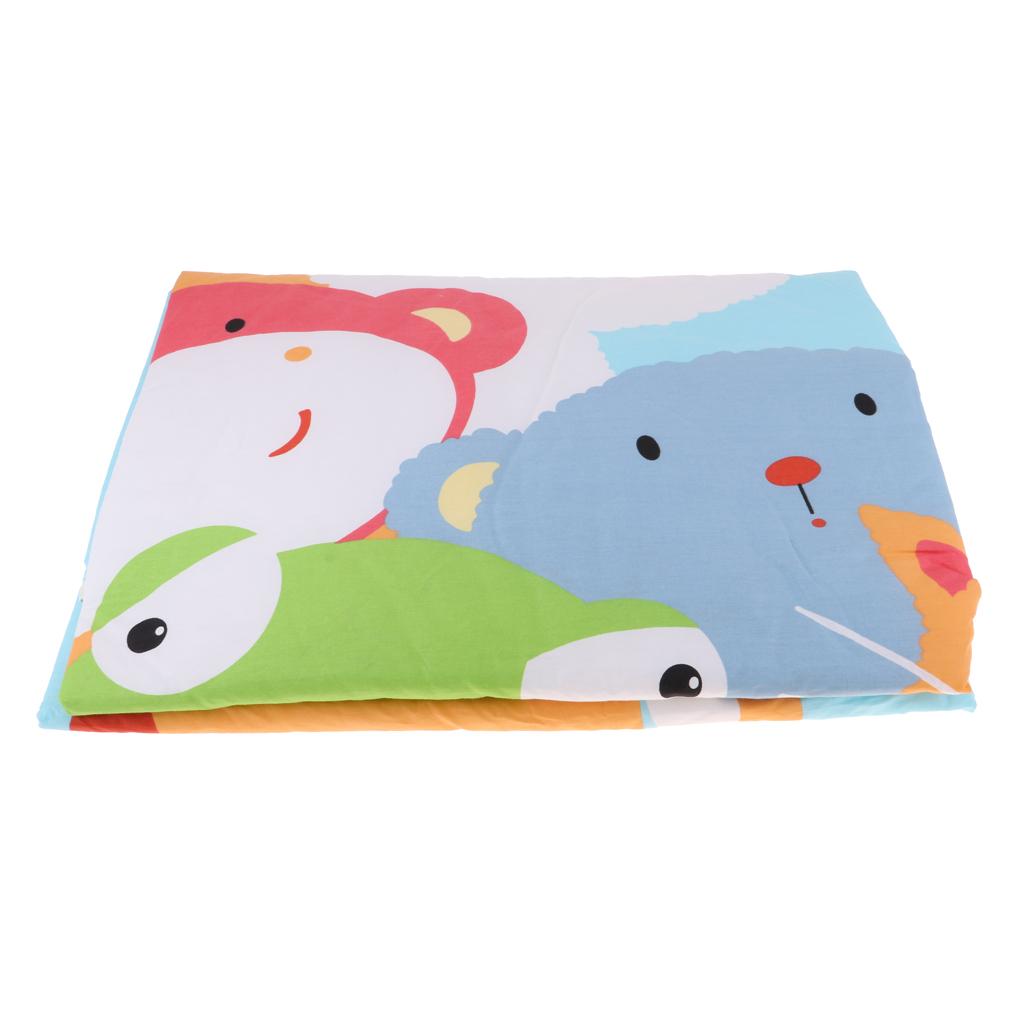 Baby Reusable Bed Waterproof Pad Bed Wetting Pads Washable Frog zebra