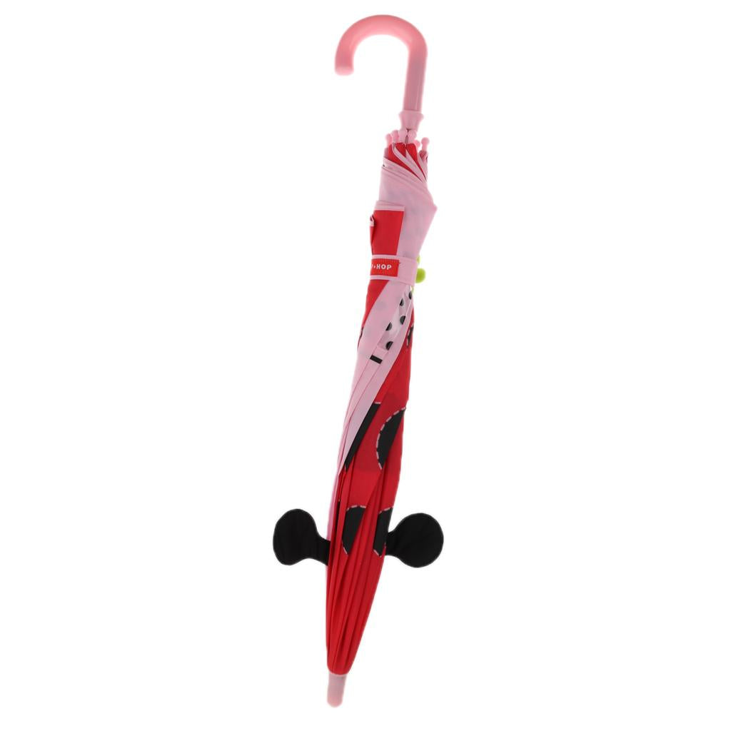 Cute Cartoon Automatic Umbrella Windproof Portable Beetle
