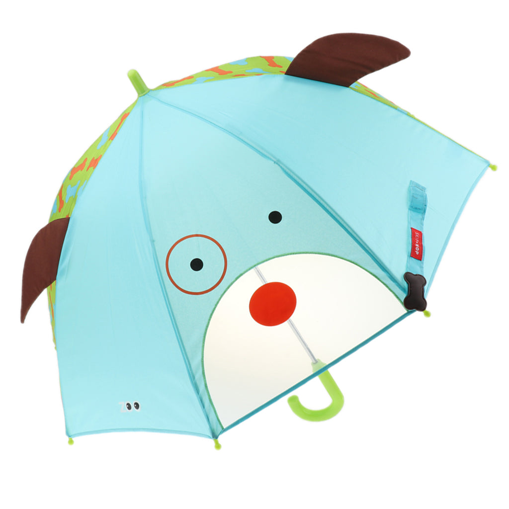 Cute Cartoon Animal Kids Automatic Umbrella Windproof Portable Dog