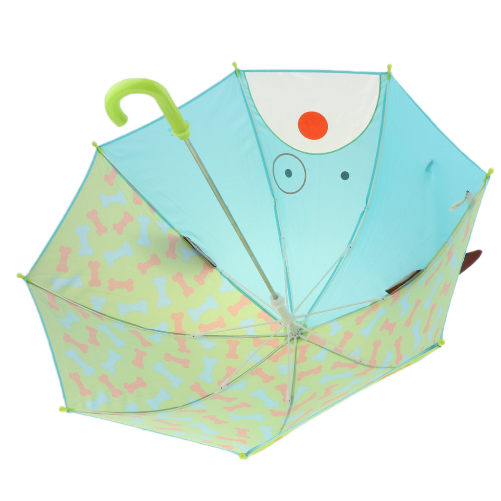 Cute Cartoon Animal Kids Automatic Umbrella Windproof Portable Dog