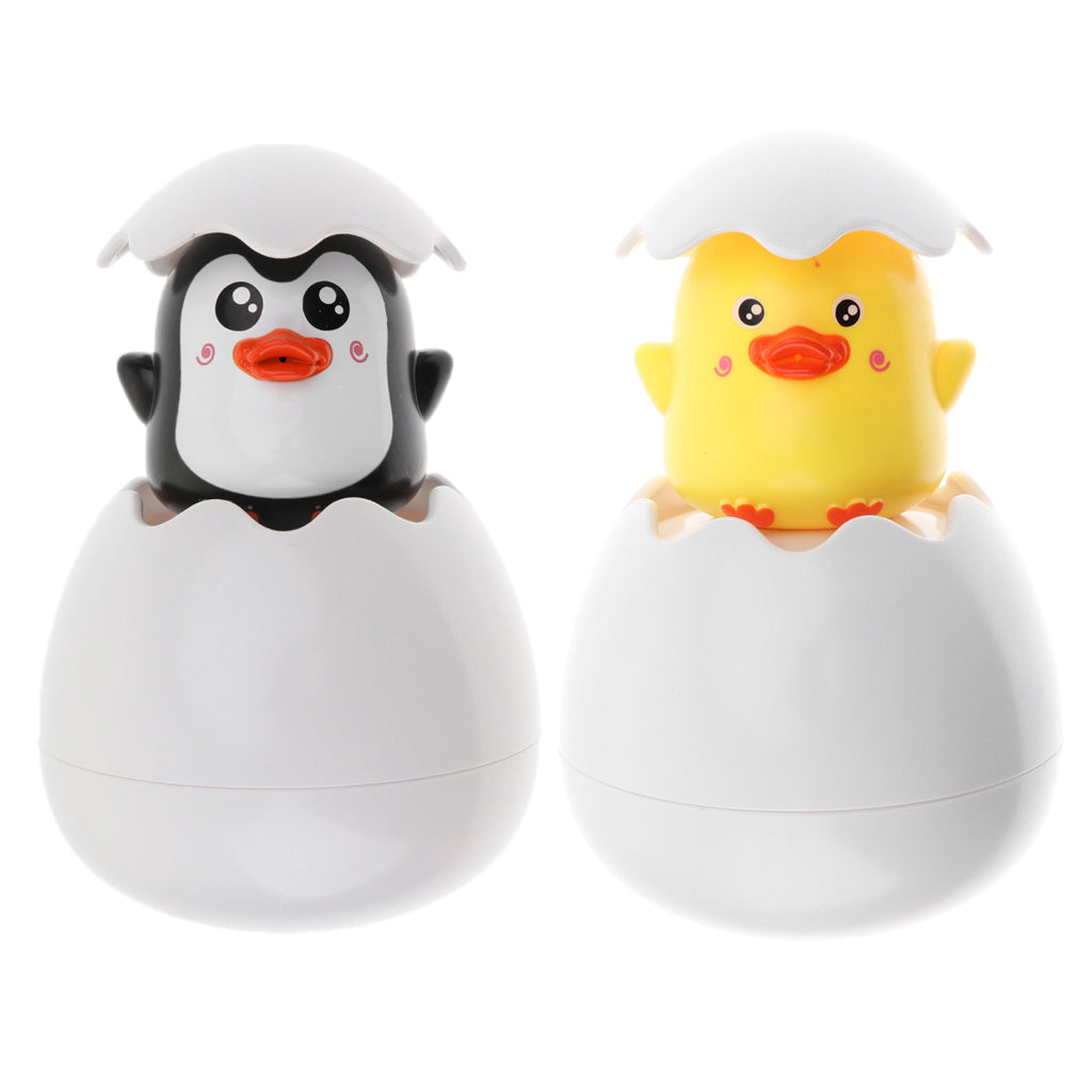 Bath Spray Duck Toys for Baby Bathing Playing Water Shower Gift Duck Egg