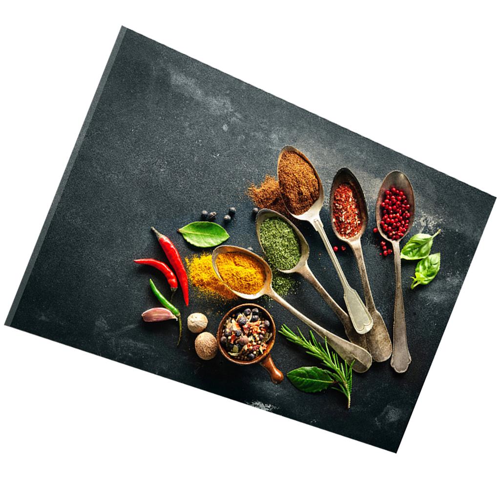 Spices and Spoon Canvas Painting Kitchen Cooking Picture Wall Decor S