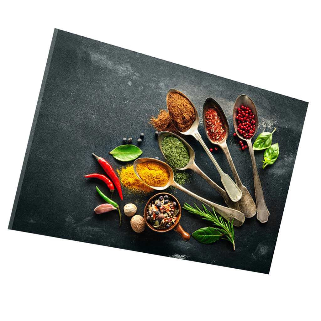 Spices and Spoon Canvas Painting Kitchen Cooking Picture Wall Decor L