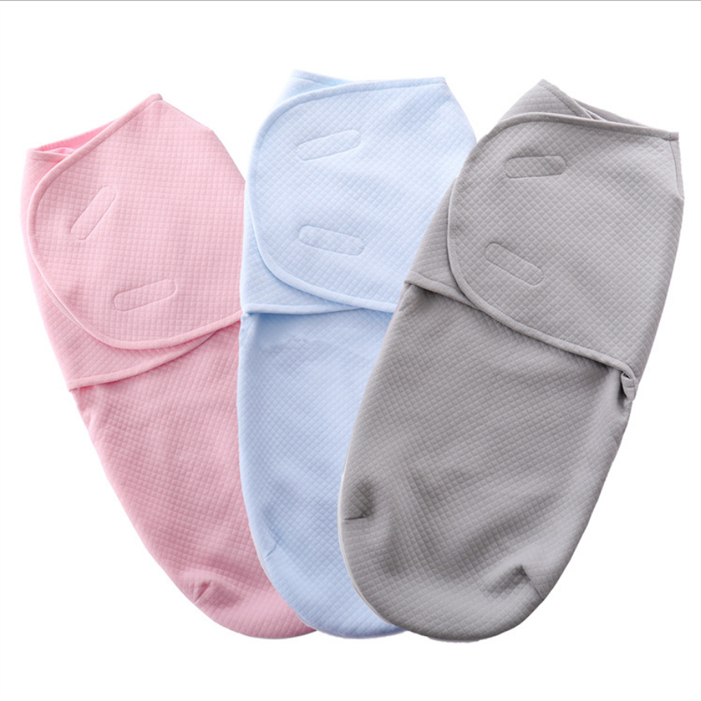 Baby Infant Swaddle Wrap Blanket Sleeping Bag for 0-3Months Pink