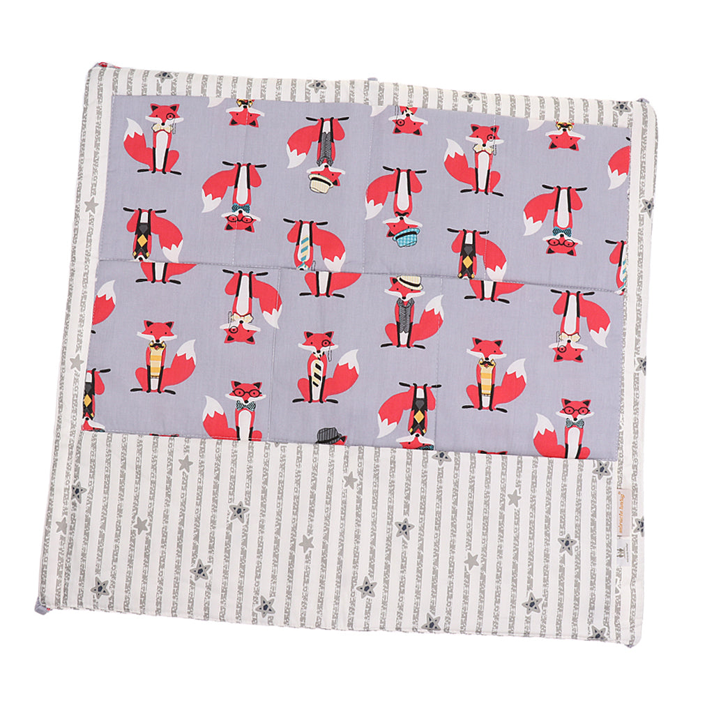 Bedside Pocket Storage Nursery Diaper Hanging Bag Organizer Red
