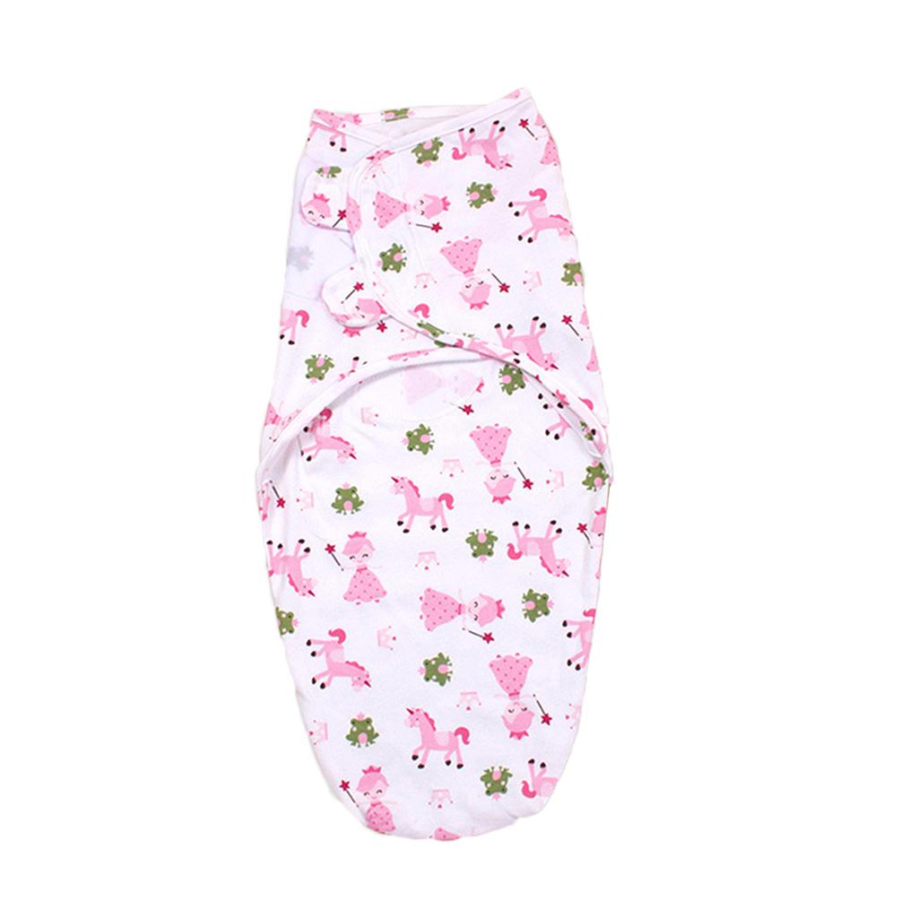 Swaddle Blanket Baby Breathable Infant Baby Wrap Sleeping Bag Princess