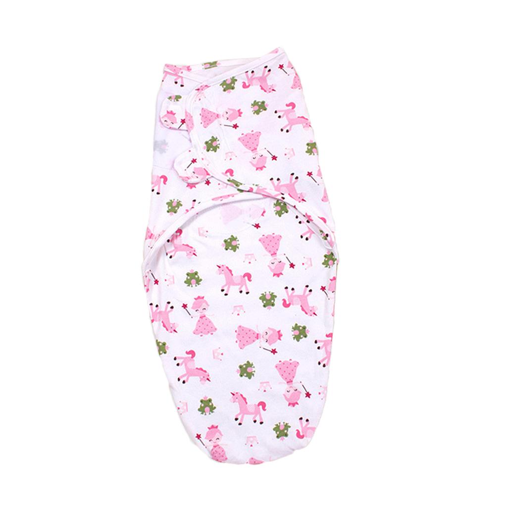 Swaddle Blanket Baby Breathable Infant Baby Wrap Sleeping Bag Princess