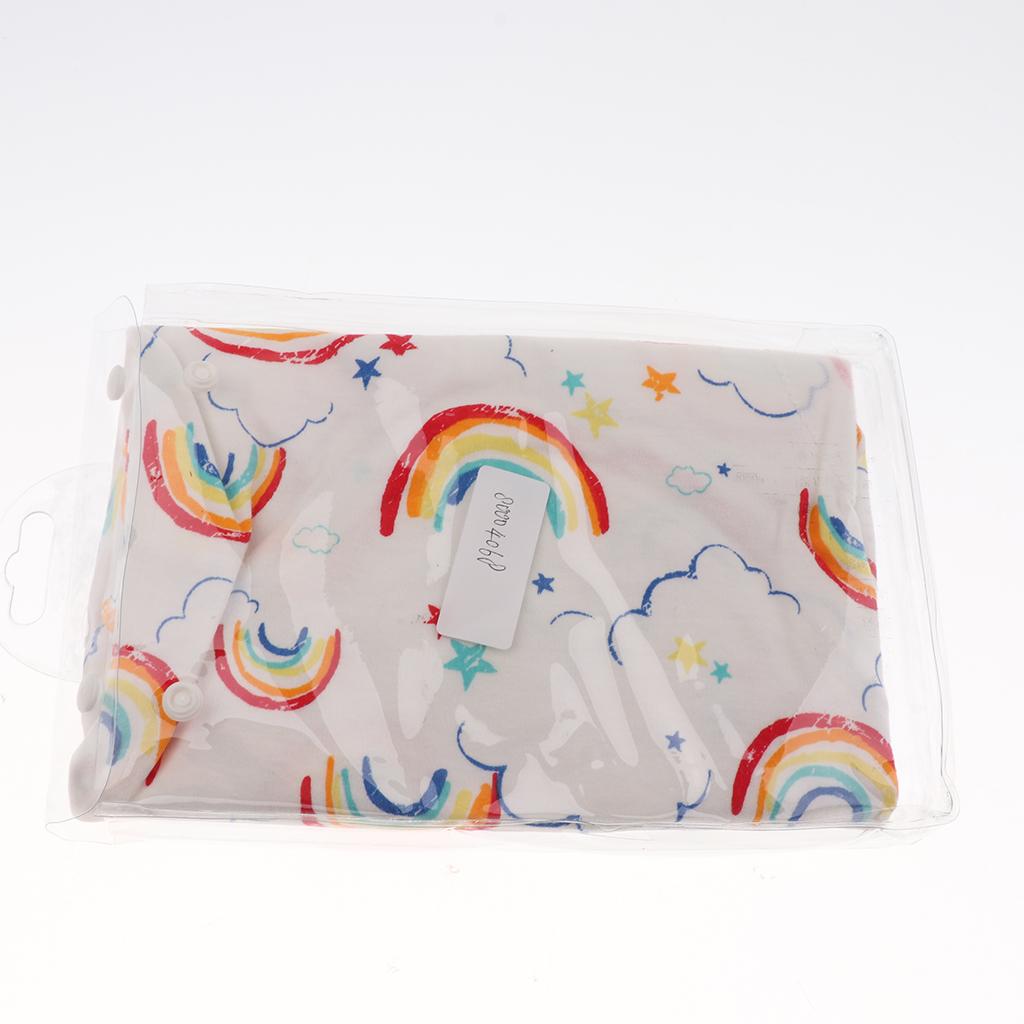 Baby Swaddle Wrap Newborn Infant Bedding Blanket Sleeping Bag Rainbow
