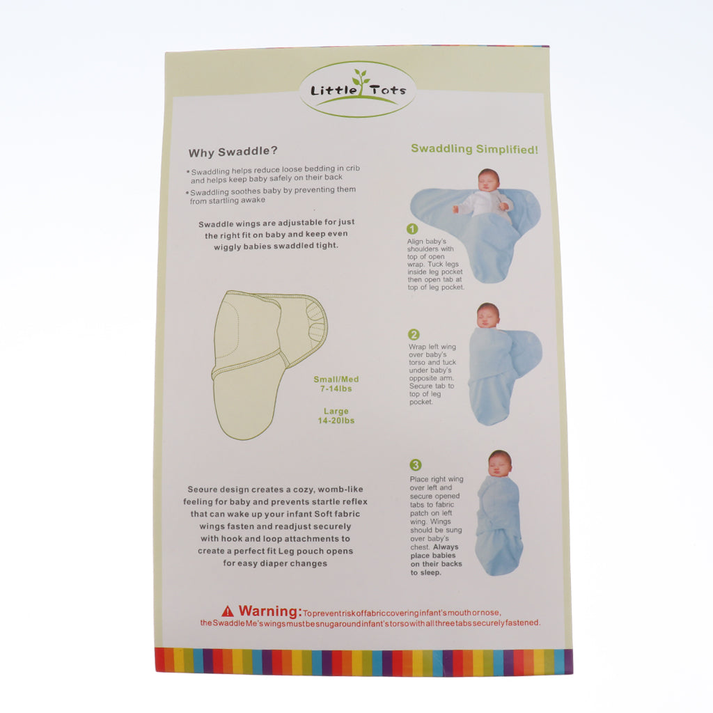 Baby Swaddle Wrap Newborn Infant Bedding Blanket Sleeping Bag Elephant