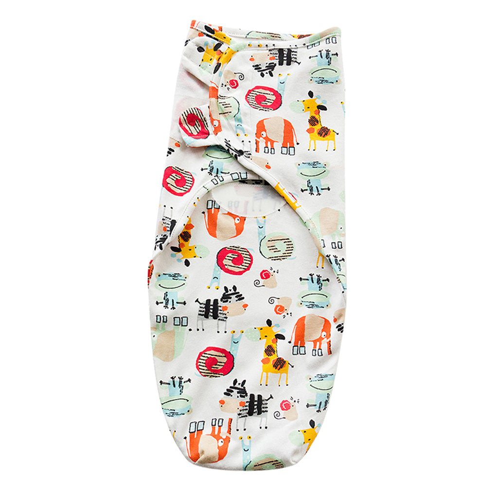 Baby Swaddle Wrap Newborn Infant Bedding Blanket Sleeping Bag Elephant