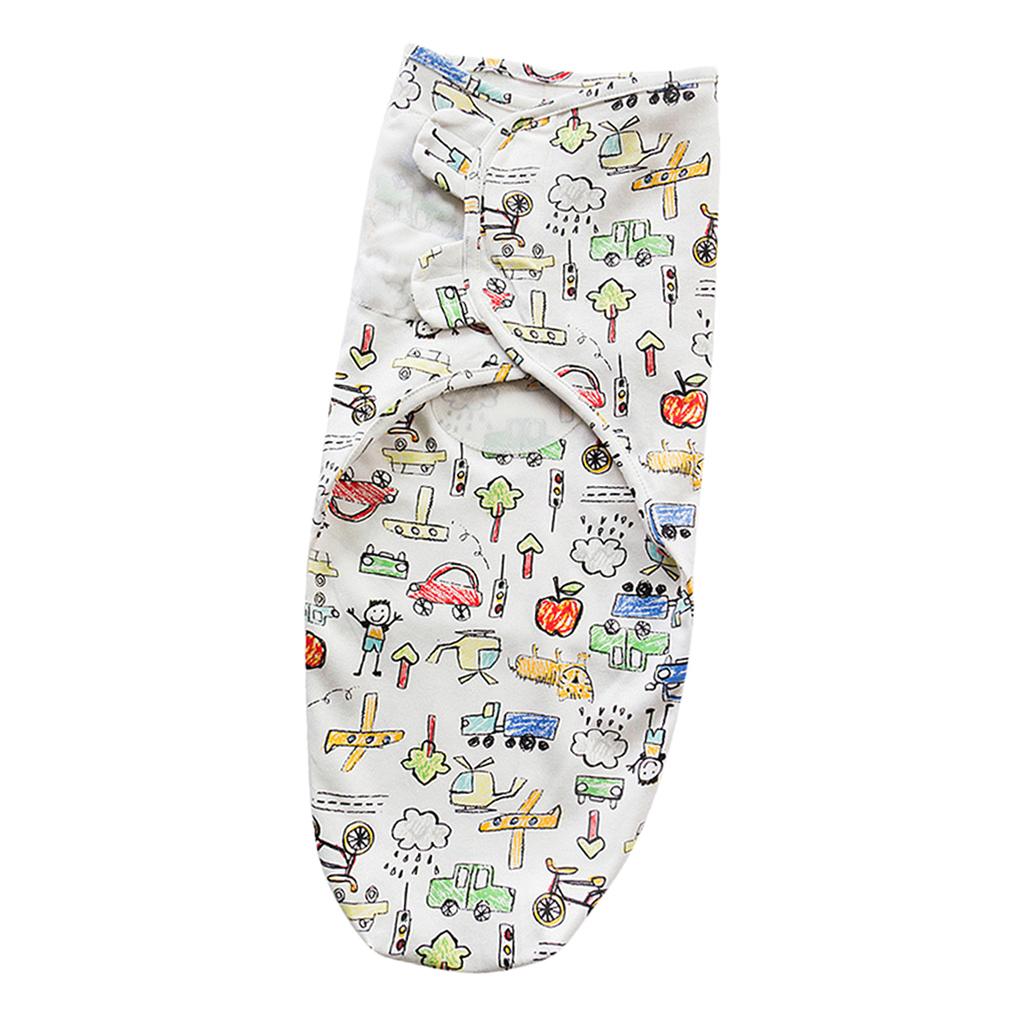 Baby Swaddle Wrap Newborn Infant Bedding Blanket Sleeping Bag Car
