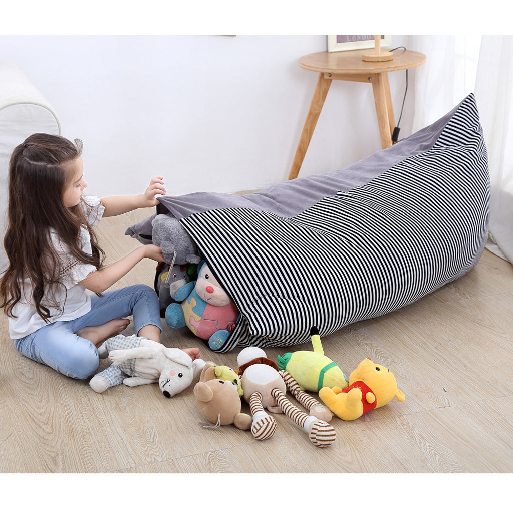 Stuffed Animal Storage Bag Chair 35" Extra Large Organizer Gift
