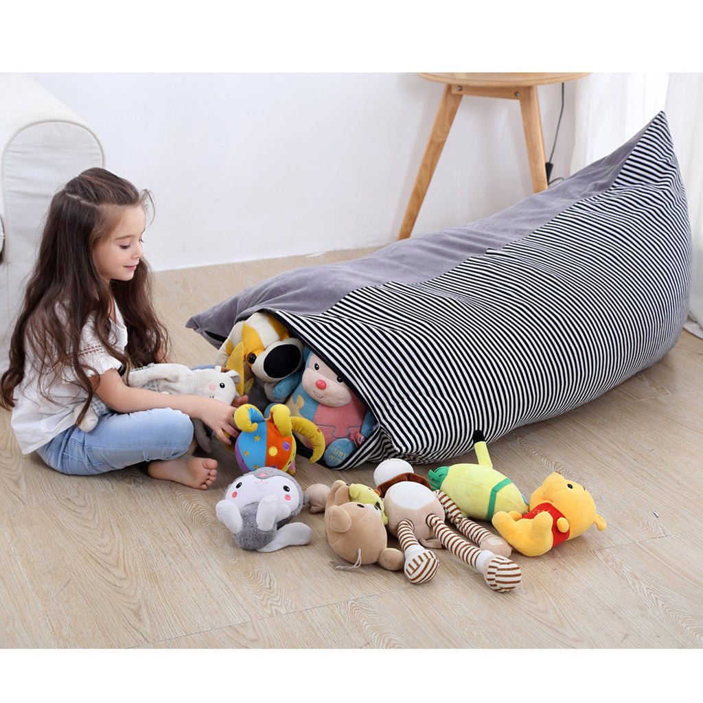 Stuffed Animal Storage Bag Chair 35" Extra Large Organizer Gift
