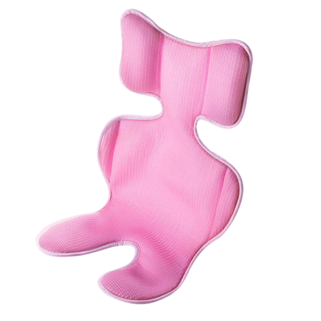 Four Seasons Universal Baby Pram Car 3D Seat Cushion for Strollers Pink