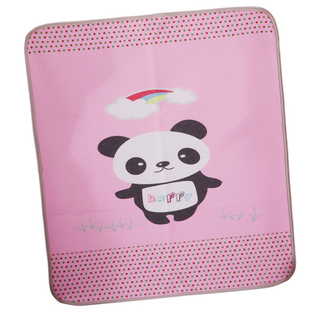 Baby Washable Diaper Changing Mat Pad Bed Wetting Pads  Panda- 70x80cm