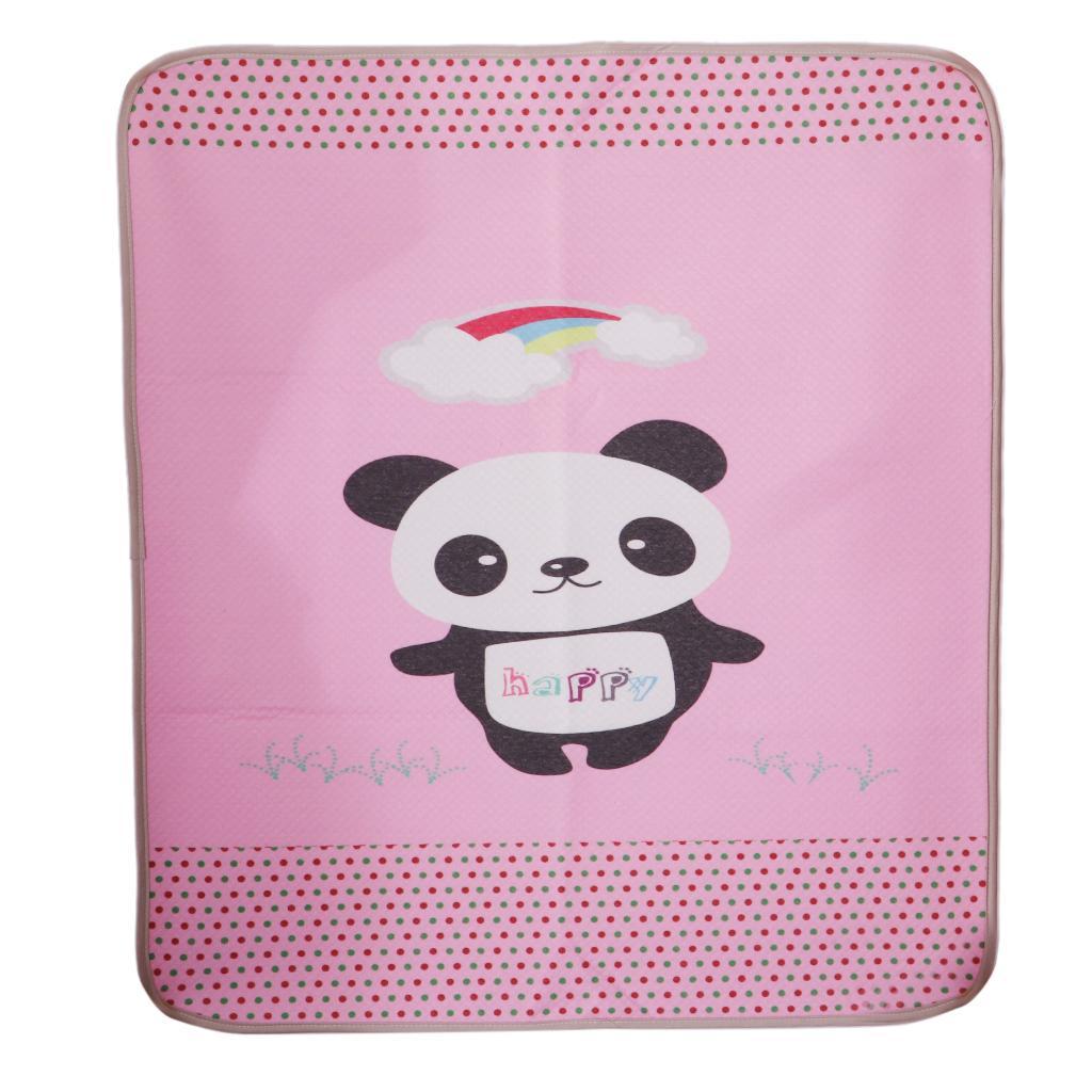 Baby Washable Diaper Changing Mat Pad Bed Wetting Pads  Panda- 70x80cm