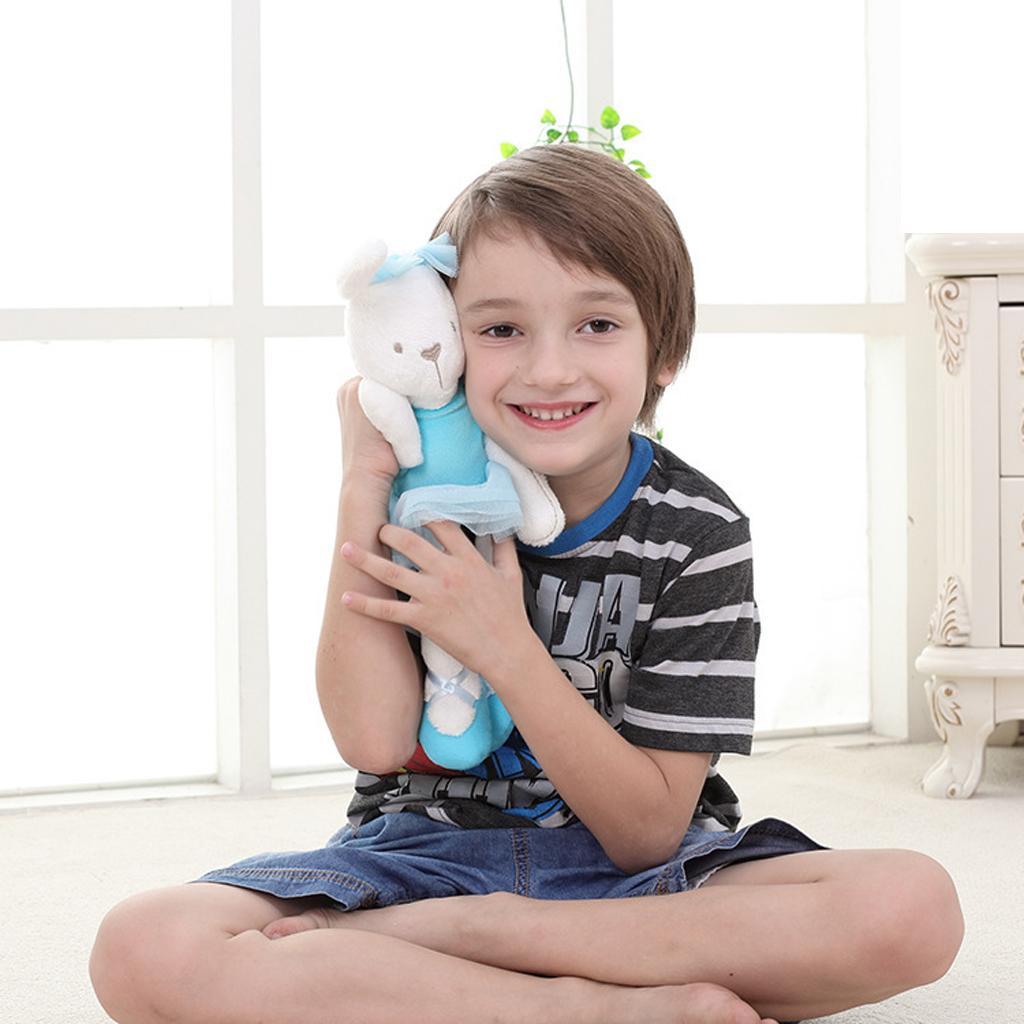 Soft Plush Toys Rabbit Stuffed Animal Baby Kids Gift Animals Doll Blue