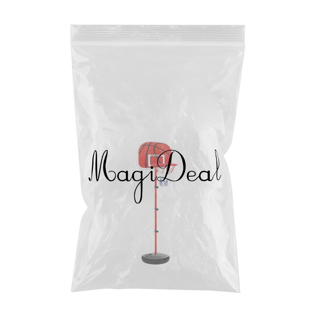 Kids Adjustable Basketball Back Board Stand Net Toy Indoor Outdoor Game