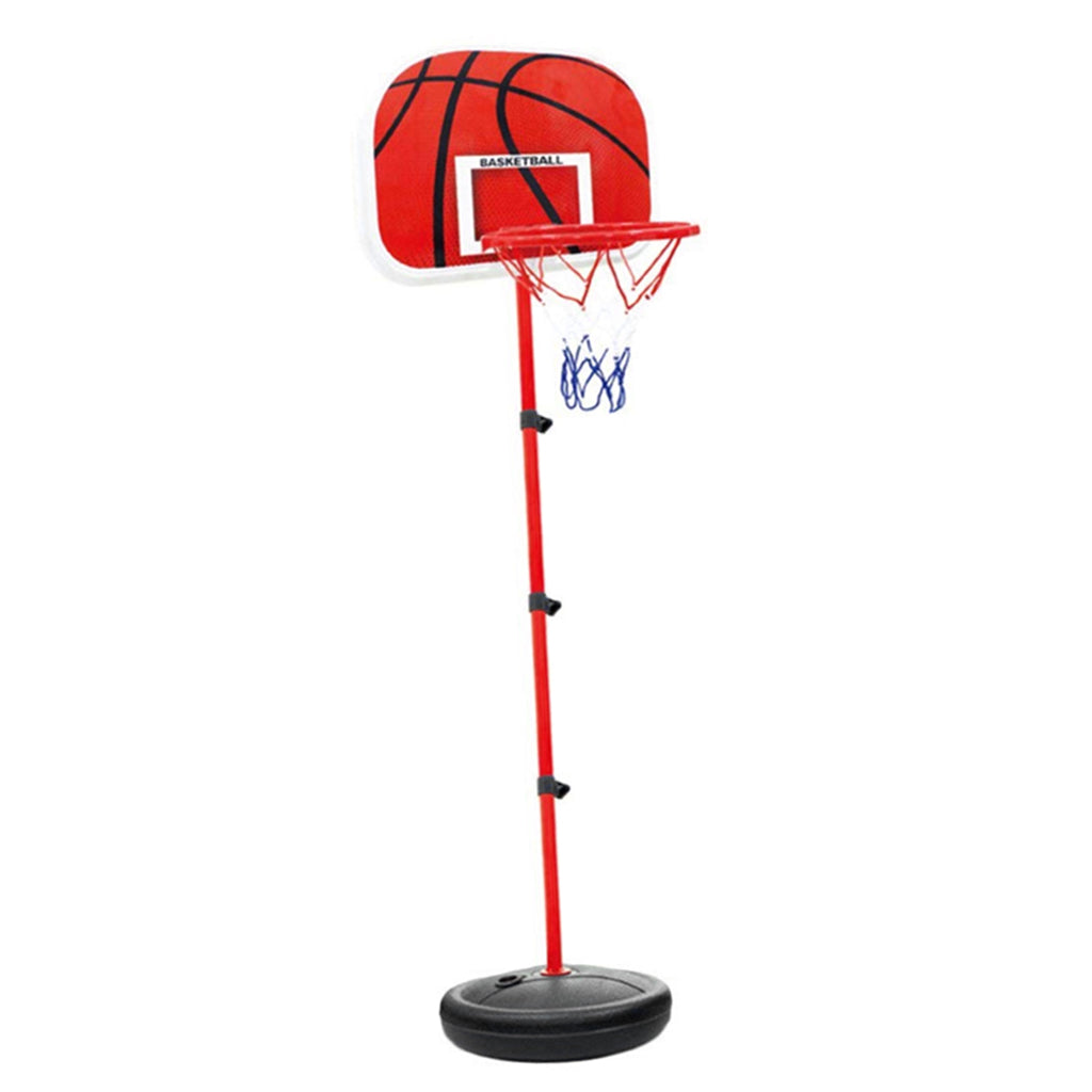 Kids Adjustable Basketball Back Board Stand Net Toy Indoor Outdoor Game
