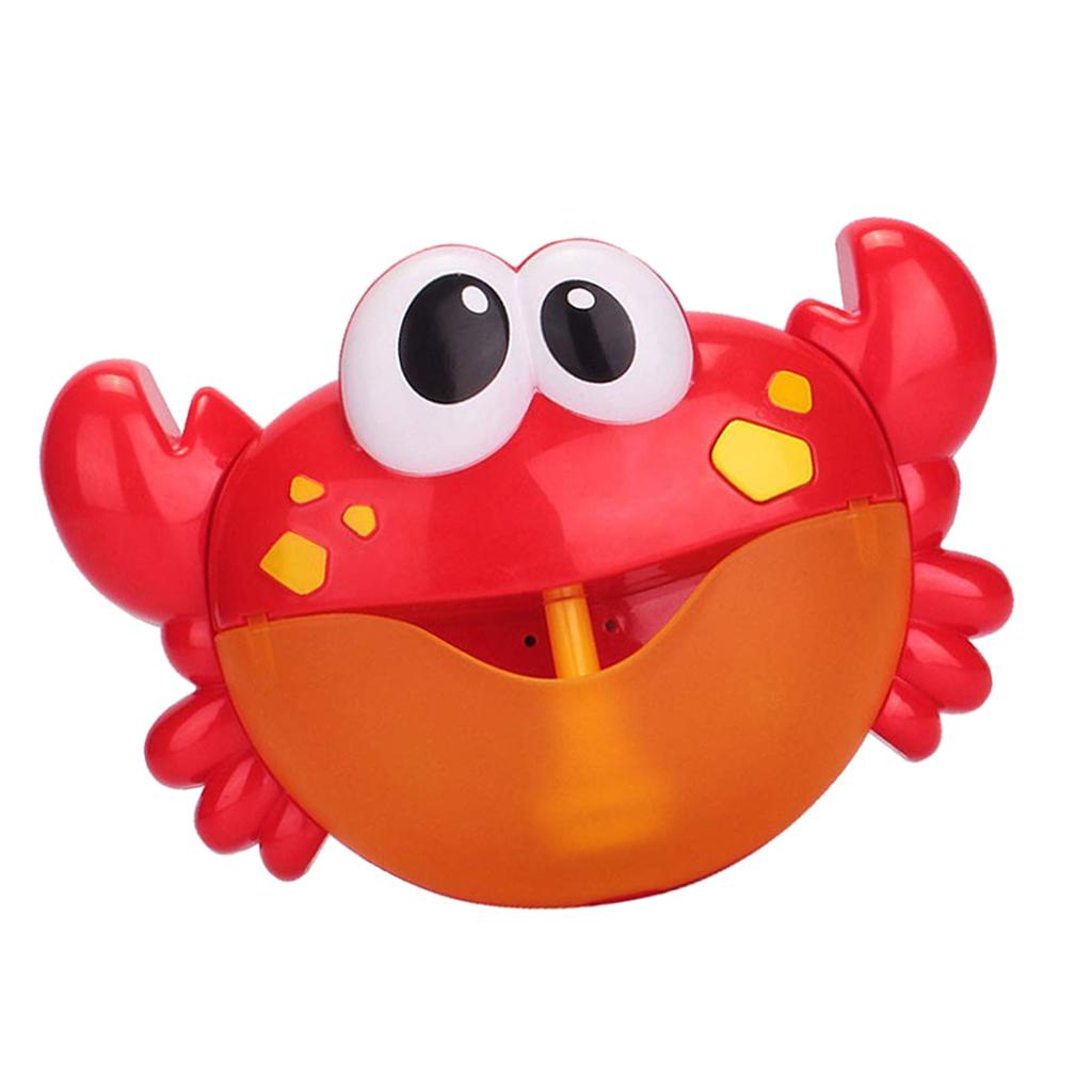 Crab Bubble Maker Baby Automated Spout Crab Bath Bubble Toy Gift with 12 Songs