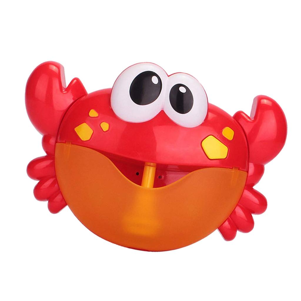 Crab Bubble Maker Baby Automated Spout Crab Bath Bubble Toy Gift with 12 Songs