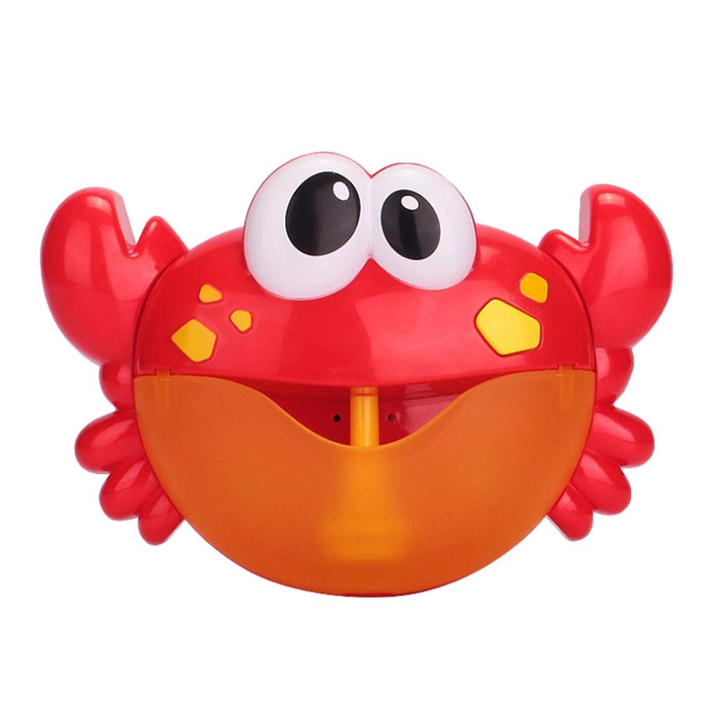 Crab Bubble Maker Baby Automated Spout Crab Bath Bubble Toy Gift with 12 Songs