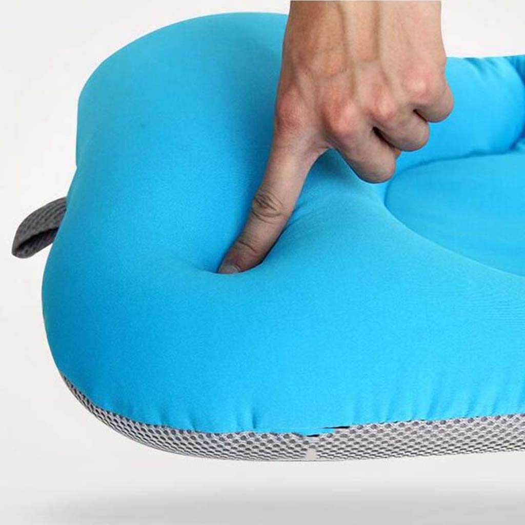 Bath Tub Pad Shower Nets Newborn Bath Seat Bathtub Bath Pads Blue Bear
