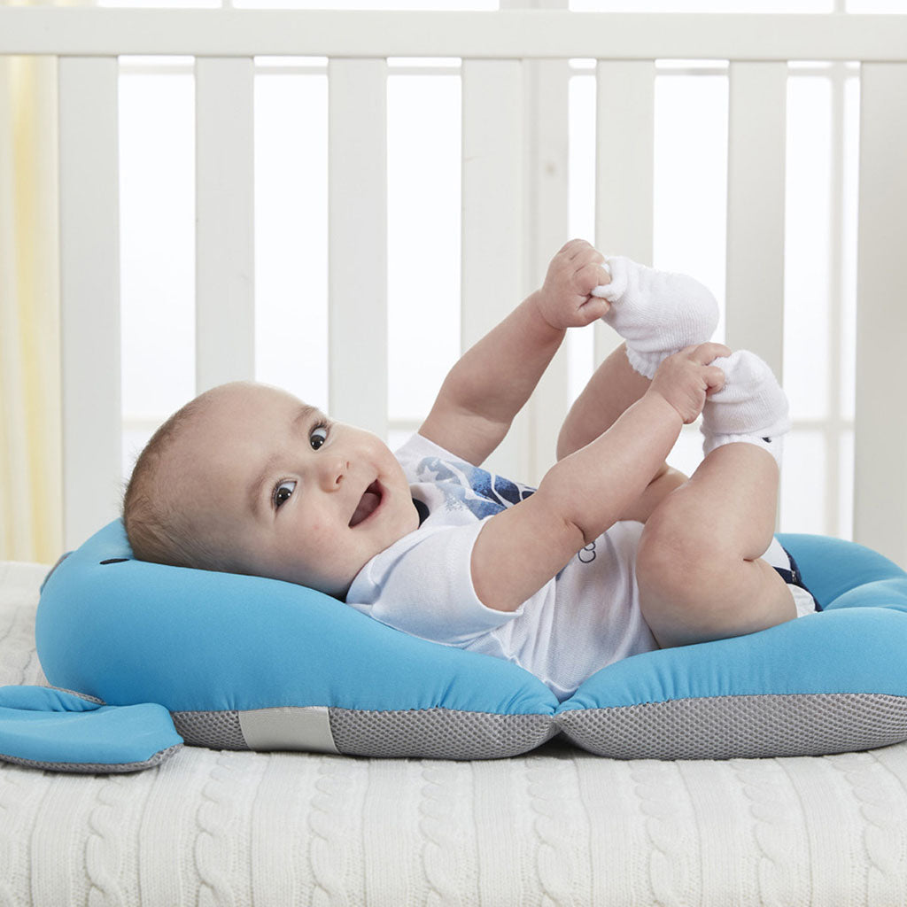 Bath Tub Pad Shower Nets Newborn Bath Seat Bathtub Bath Pads Blue Bear