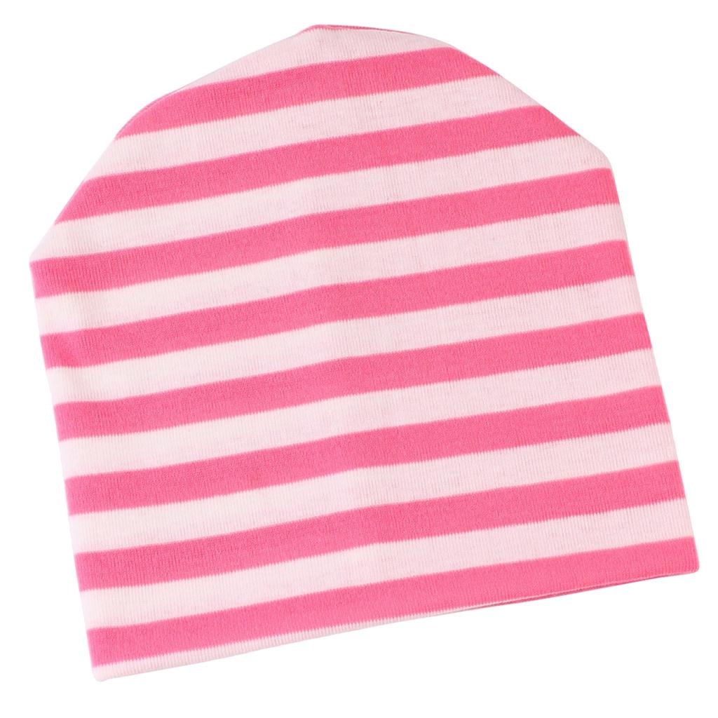 Girl&Boy Baby Infant Winter Warm Crochet Knit Hat Beanie Cap Pink Stripe