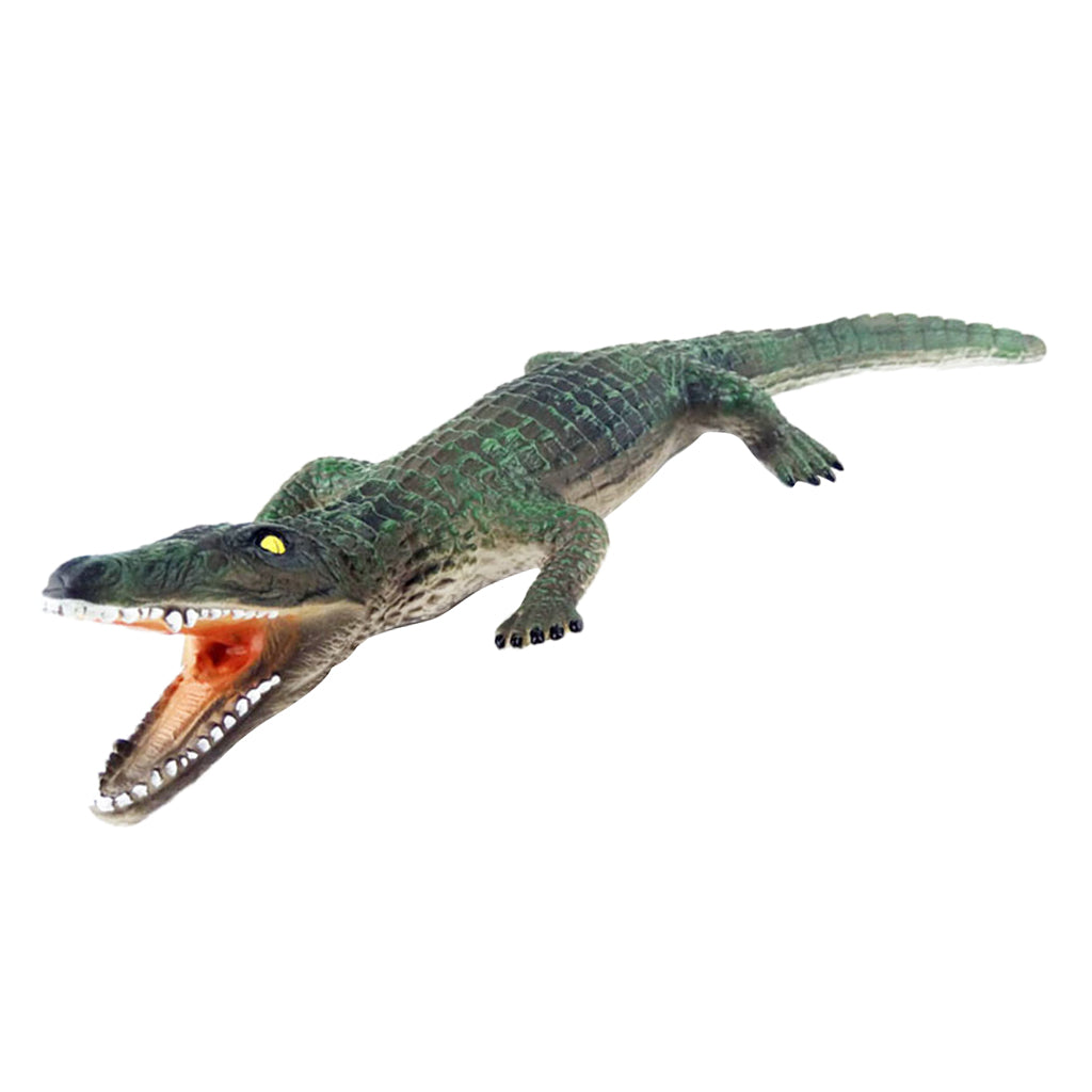 Crocodile Simulation Animal Model Action & Toy Collection Gift for Kids