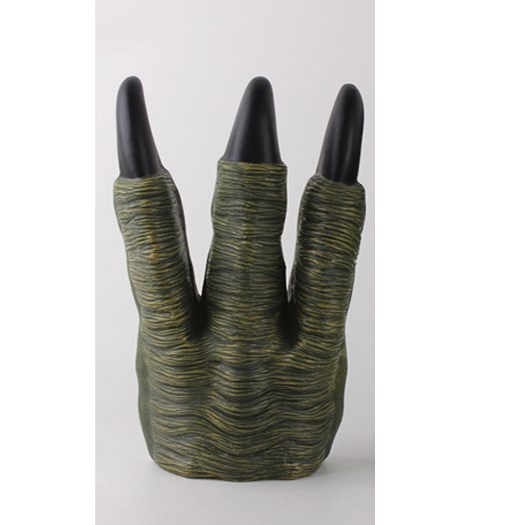 2xMonster Dinosaur Dragon Devil Costume Hands Puppet Claws Gloves Toys Green