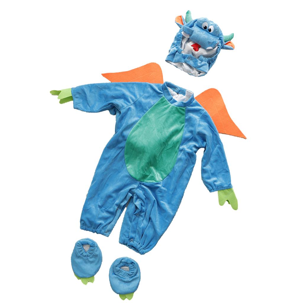 Baby Christmas Halloween Fancy Animal Dress up Costume 12-18Months Dinosaur