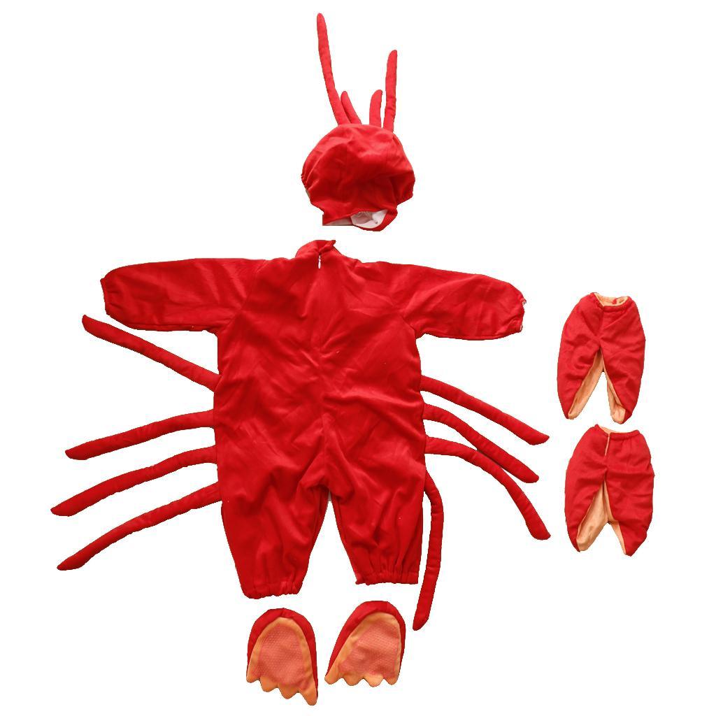 Baby Christmas Halloween Fancy Animal Dress up Costume 12-18Months Lobster