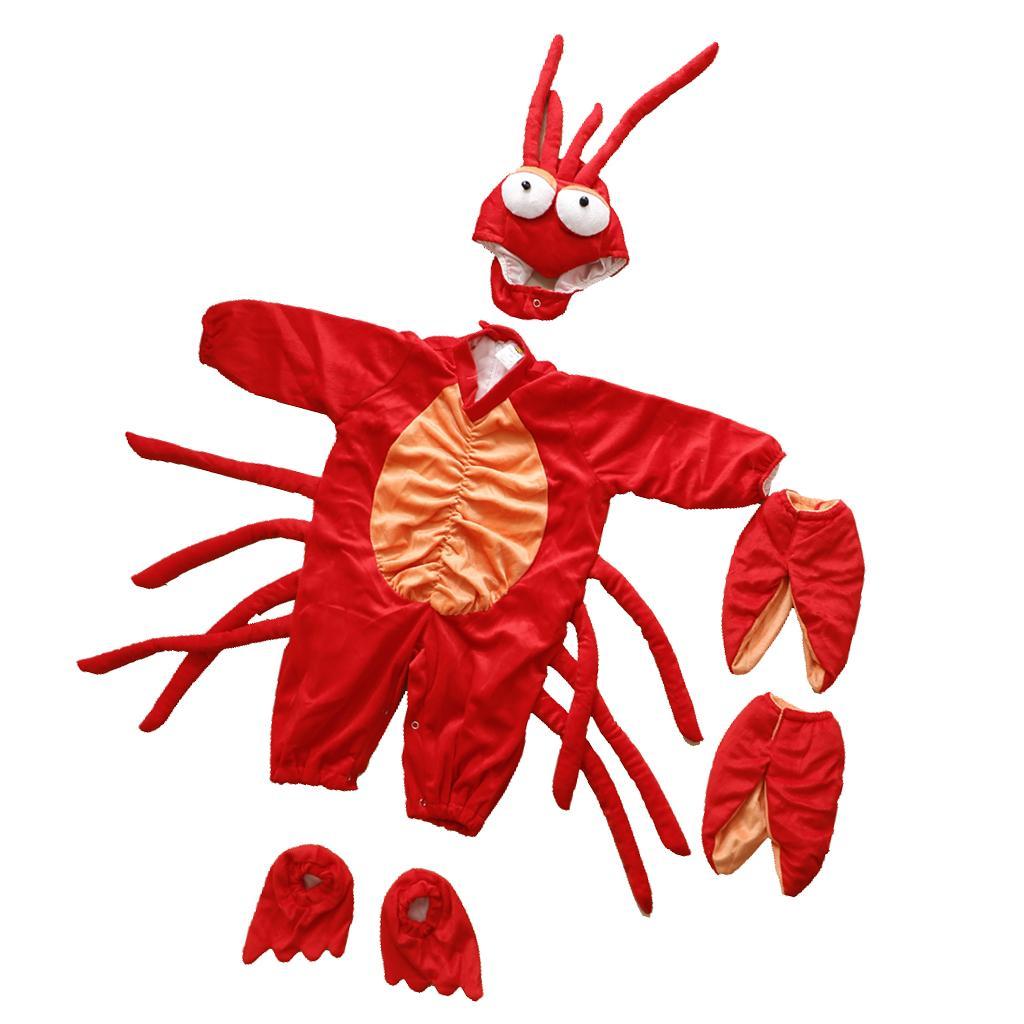 Baby Christmas Halloween Fancy Animal Dress up Costume 12-18Months Lobster