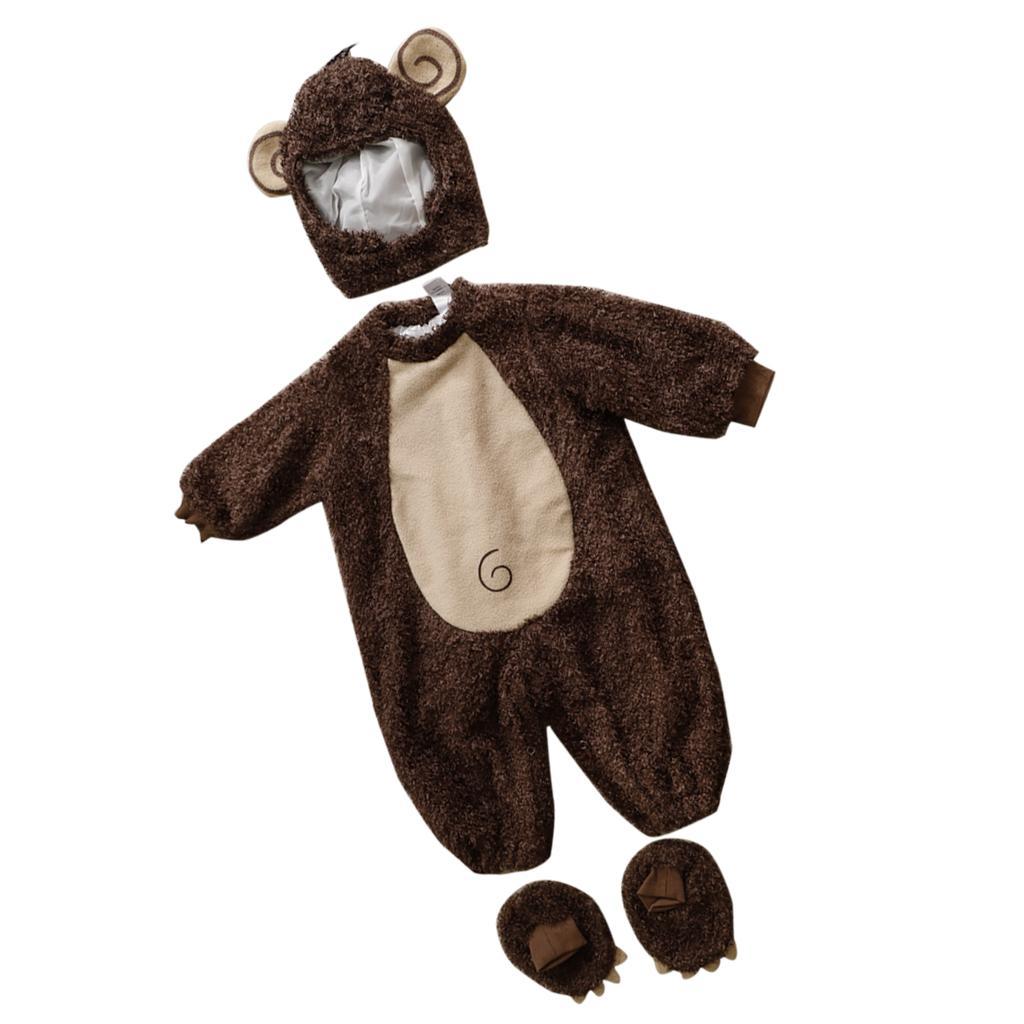 Baby Christmas Halloween Fancy Animal Dress up Costume 12-18Months Monkey