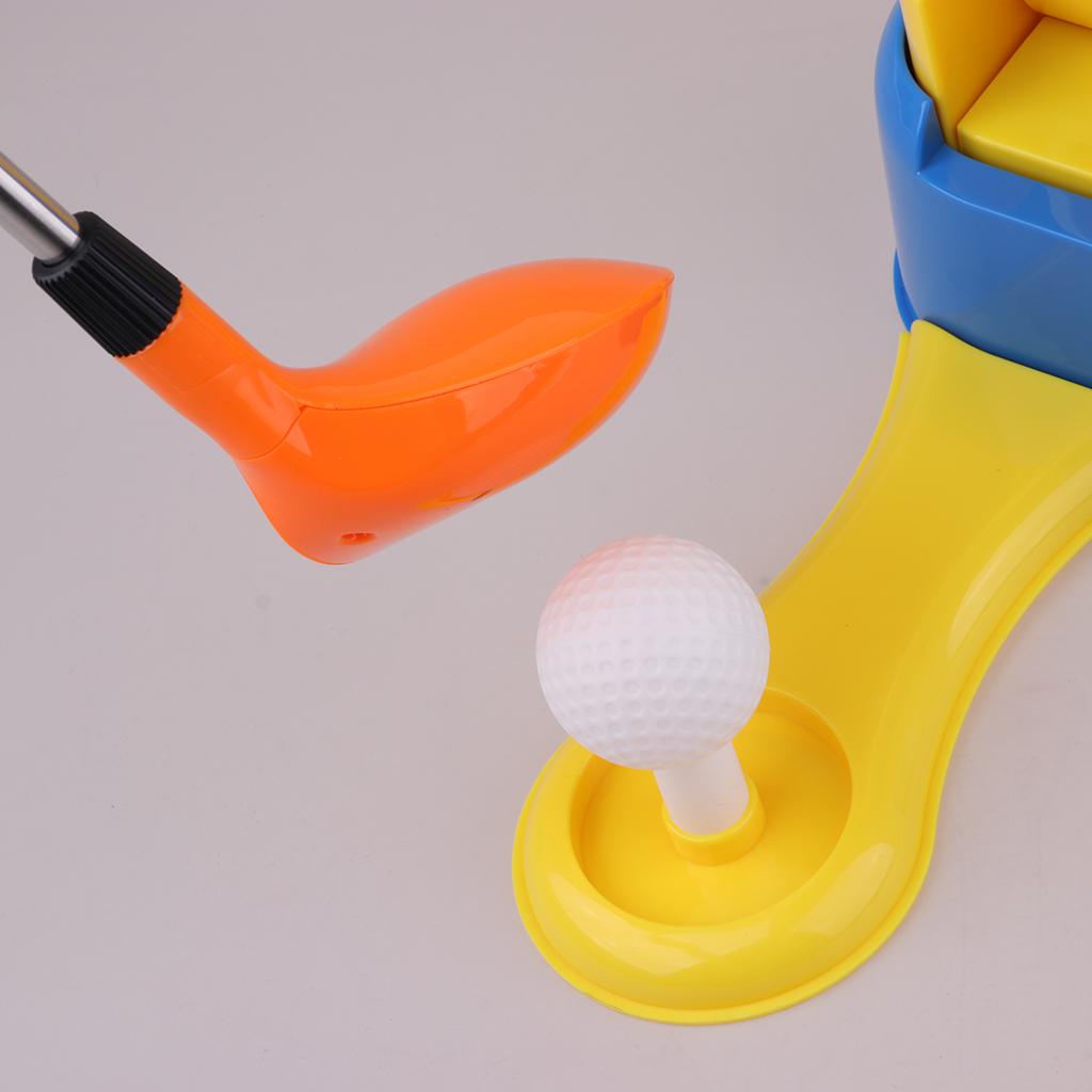 Childs Junior Golf Set Balls Clubs Trolley Kids Outdoor Garden Game Toy