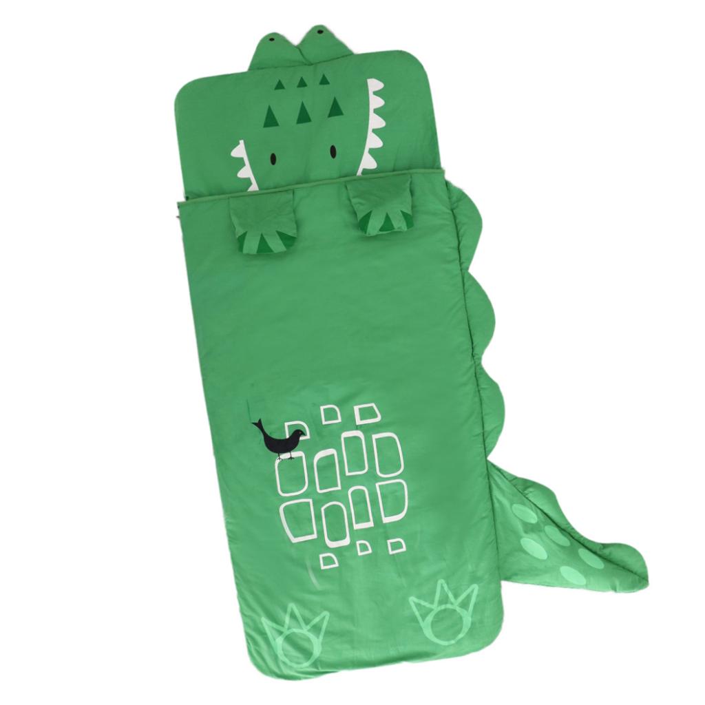 Kids Plush Animal Sleeping Bag Soft Cotton Childrens Sleeping Sack Crocodile