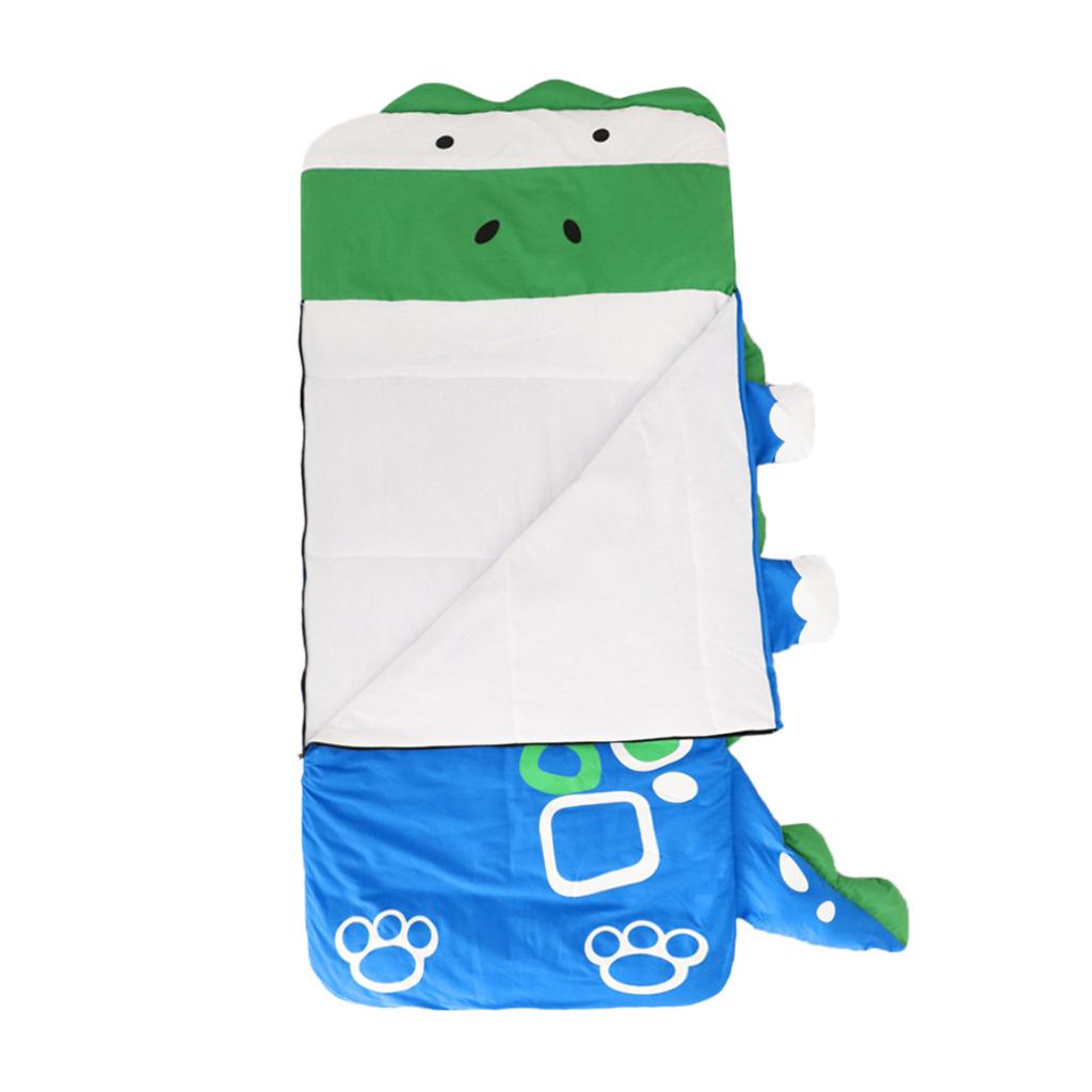 Kids Plush Animal Sleeping Bag Soft Cotton Childrens Sleeping Sack Dinosaur